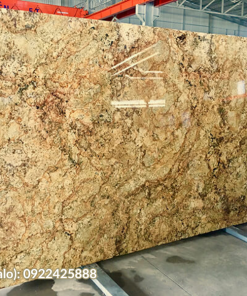 Đá ốp mộ granite màu vàng