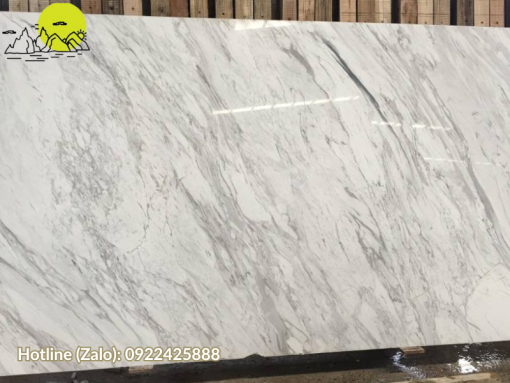 Đá ốp mộ marble màu trắng