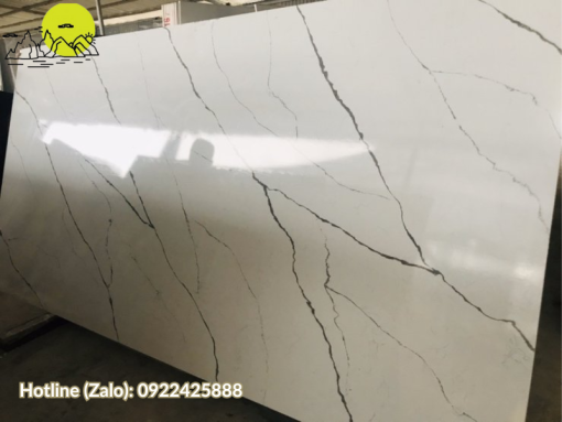 Đá ốp mộ marble màu trắng