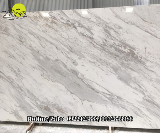 Đá Marble Trắng Hy Lạp ốp cầu thang