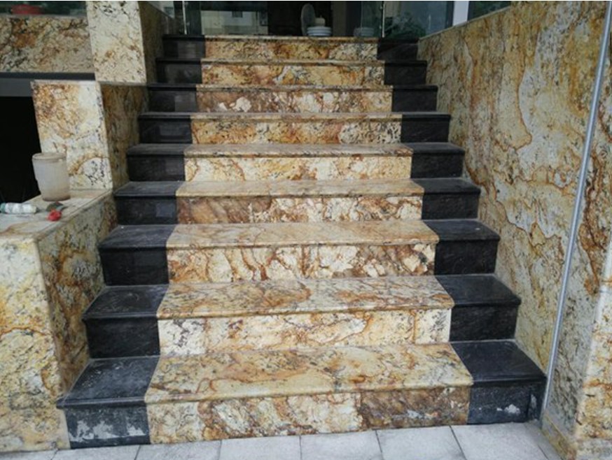 Báo giá đá cầu thang granite