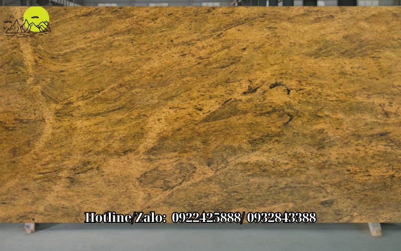 Đá Granite Canyon Gold ốp cầu thang