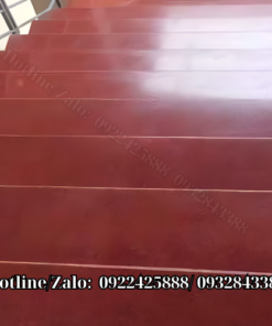 Đá cầu thang granite đỏ ruby