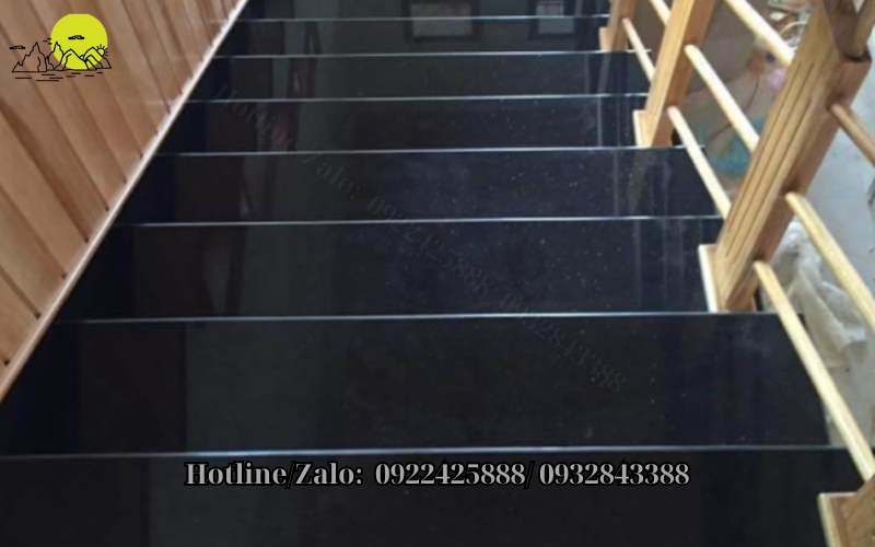 Đá cầu thang granite kim sa trung