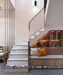 đá ốp cầu thang nhà ống