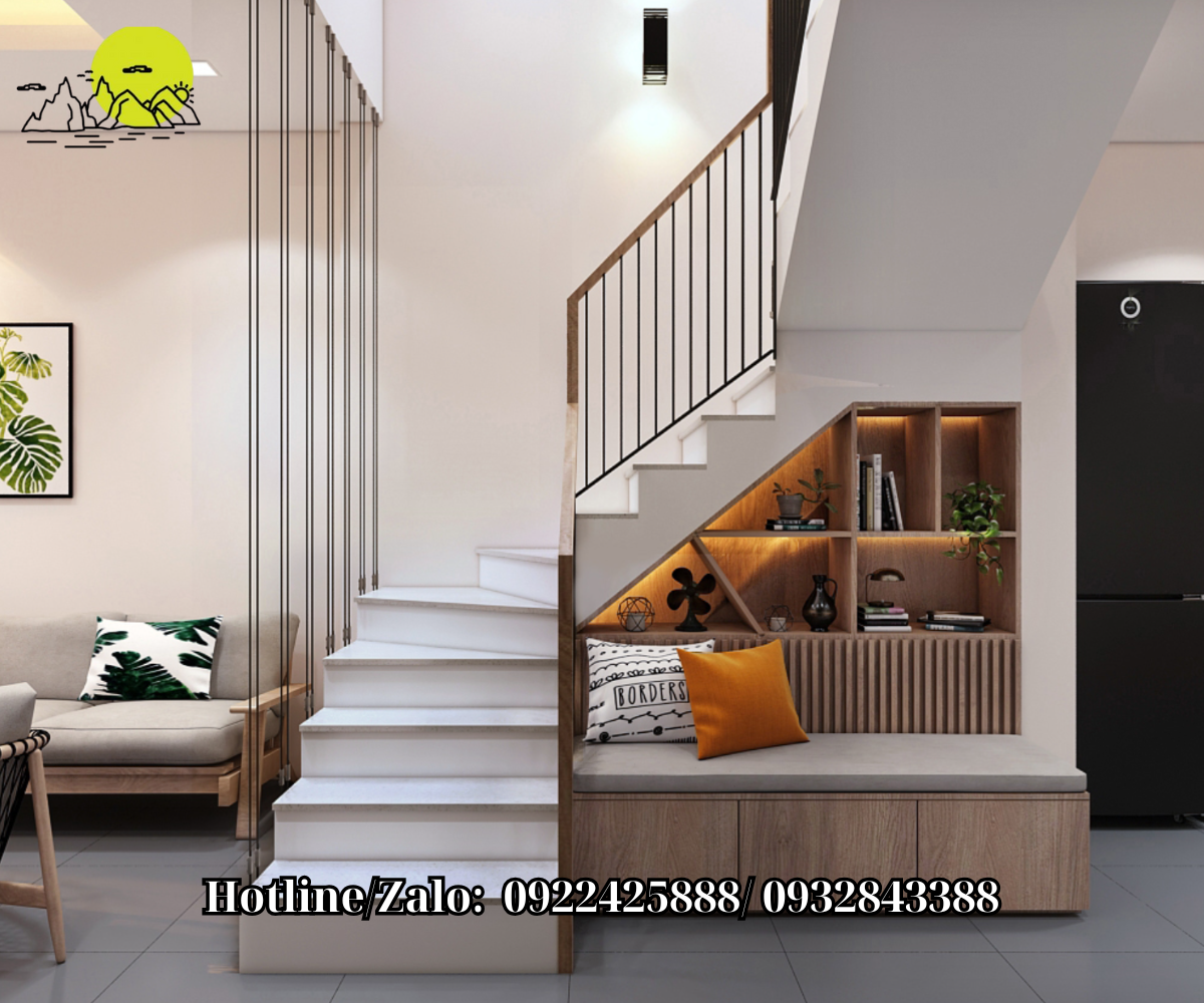 da-op-cau-thang-nha-ong đá ốp cầu thang nhà ống