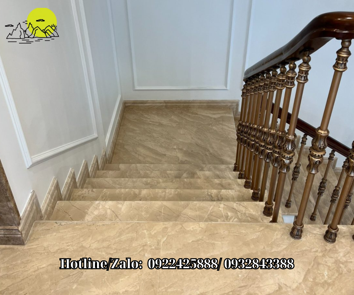 So sánh đá granite và marble ốp cầu thang