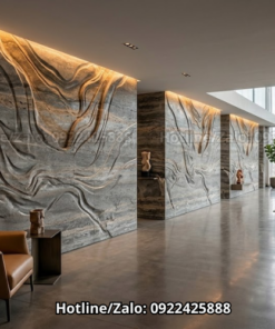 Đá Grey Travertine Italy