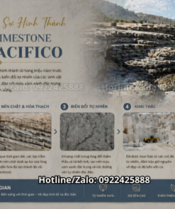 Đá Limestone Azul Pacifico Bồ Đào Nha