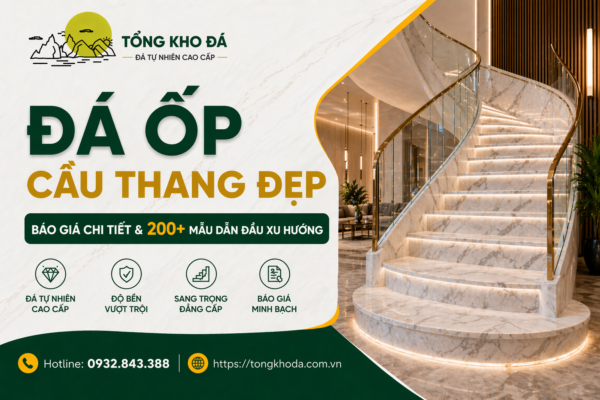 đá ốp cầu thang