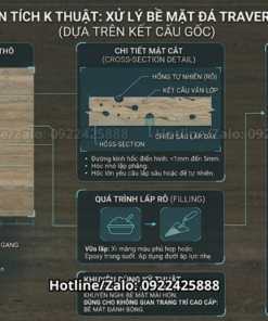 Đá Travertine Grey Carolina Italy