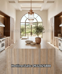 Đá Travertine Pink Marthe Vein Italy