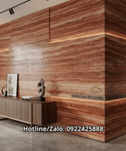 Đá Red Travertine