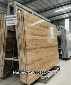 Đá travertine Brown Noce