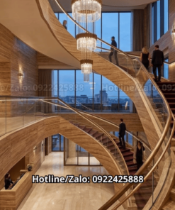 Đá travertine Brown Noce