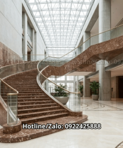 Đá Travertine Brown Rosso