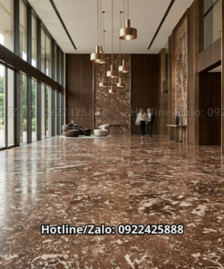Đá Travertine Brown Rosso