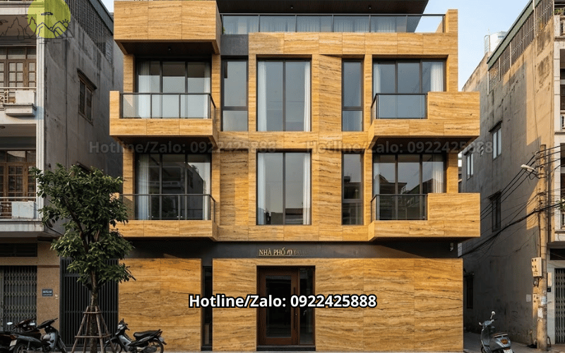 Đá Travertine Yellow Amarillo