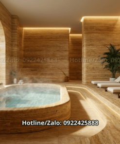 Đá Travertine Yellow Scapas