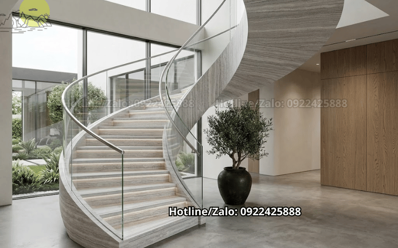 Đá White Travertine