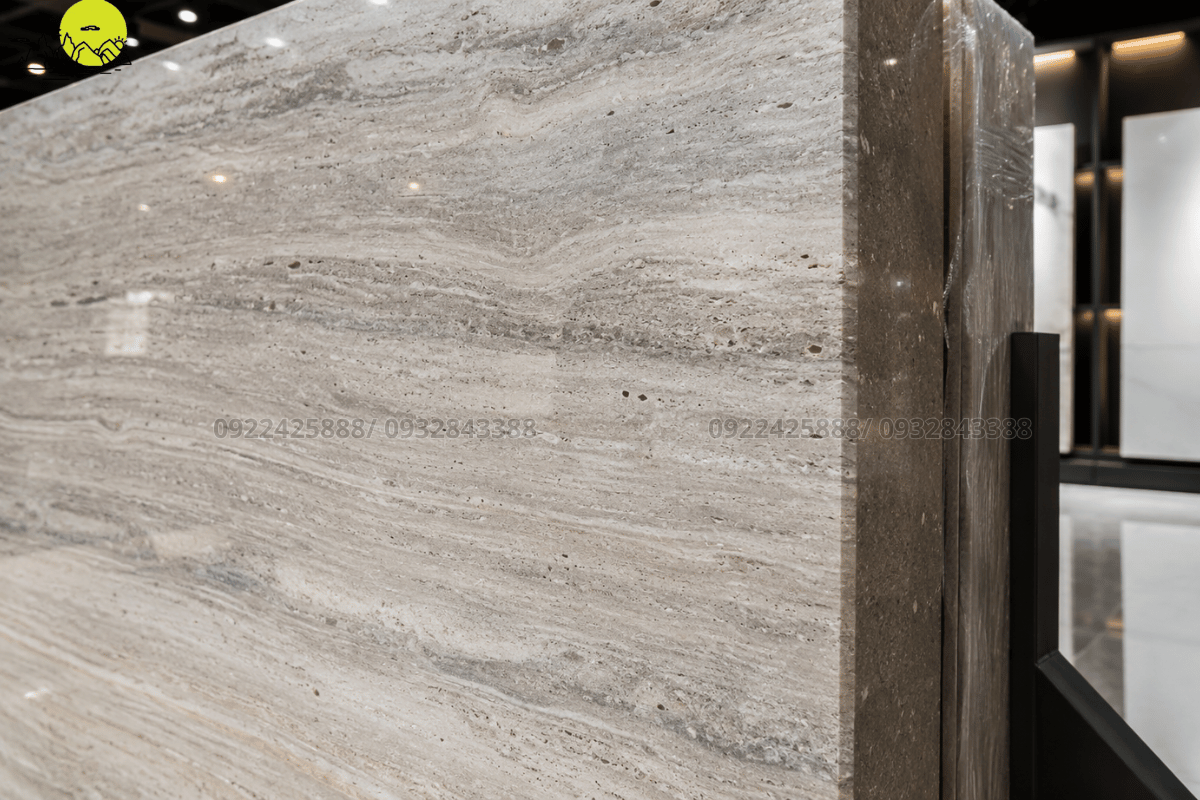 30 mẫu Đá Travertine - Dòng đá Platino Travertine cao cấp hiếm có