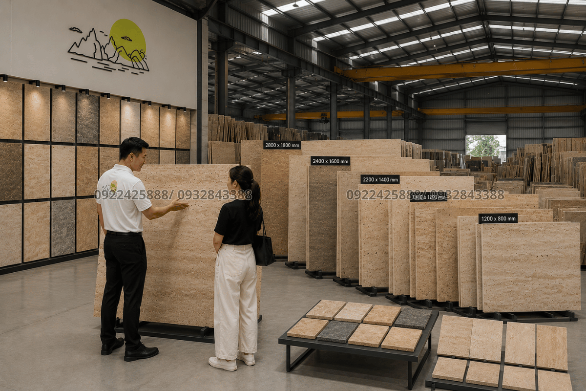30 mẫu Đá Travertine