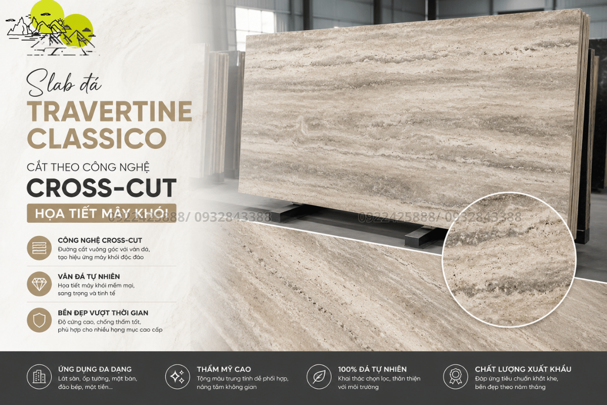 30 Mẫu Đá Travertine Được Kiến Trúc Sư Tin Dùng Cho Mọi Công Trình Lớn, Nhỏ