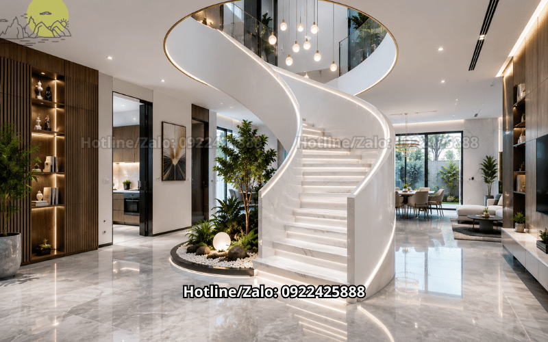 Top 5 Mẫu Cầu Thang Đẹp Hiện Đại Được Nhiều Gia Chủ Lựa Chọn