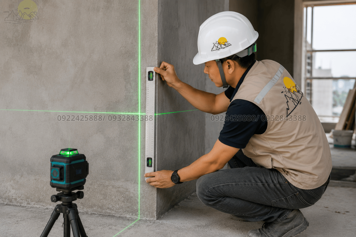 Đơn vị cung cấp đá ốp cầu thang tại Hải Phòng thực hiện cách đo kích thước cầu thang trước khi thi công
