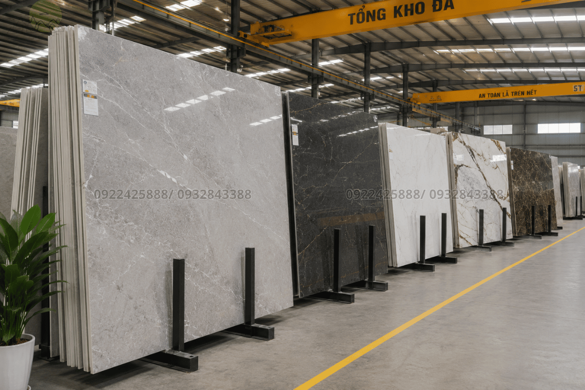 Ứng dụng đá nung kết theo hướng dẫn chọn đá ốp mặt tiền