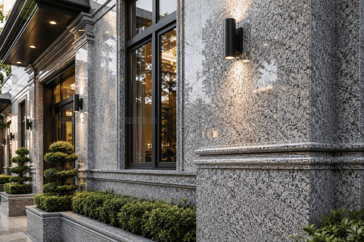Hướng dẫn chọn đá ốp mặt tiền bằng đá Granite