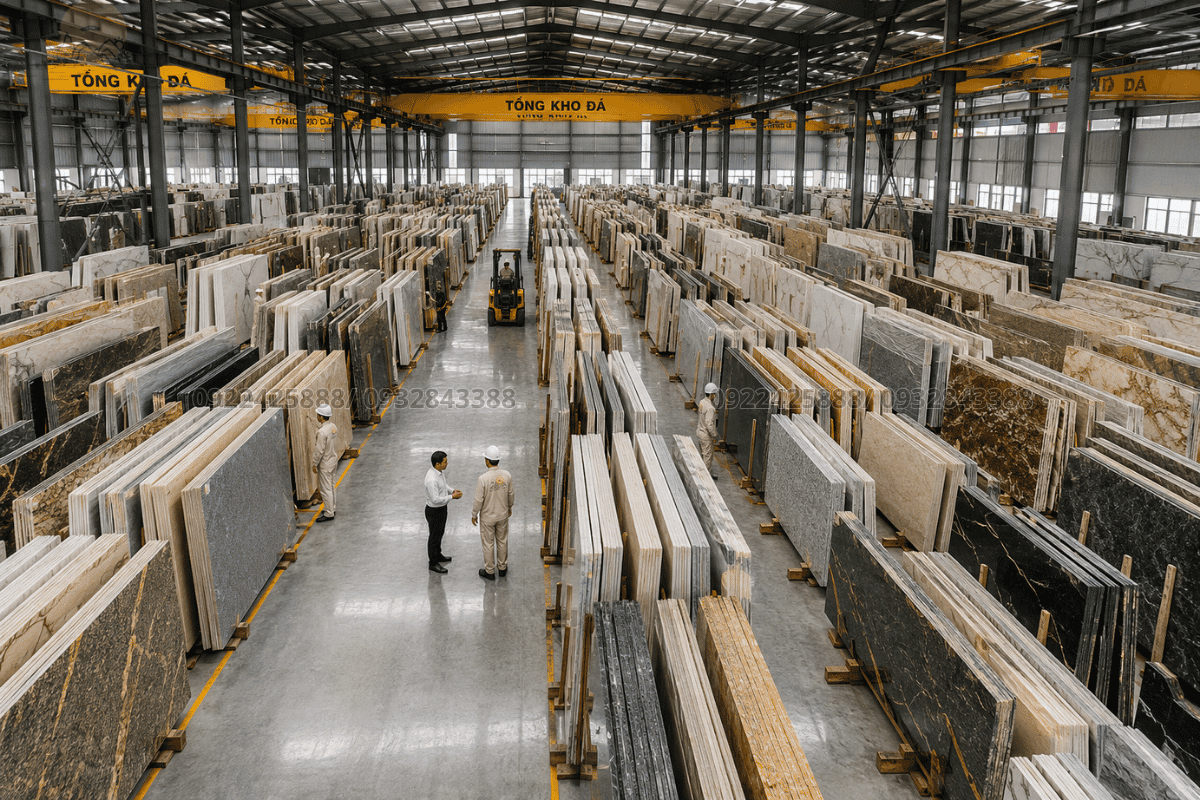 Tổng Kho Đá - Đơn vị phân phối vật tư đá ốp cầu thang chất lượng cao, giá tận gốc