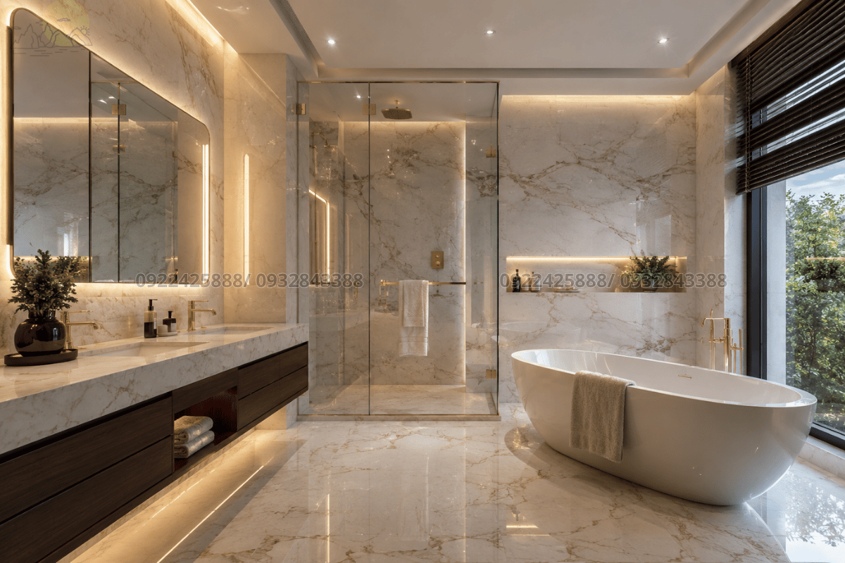 Hướng dẫn thi công nhà tắm đúng quy trình mang lại không gian hiện đại, an toàn