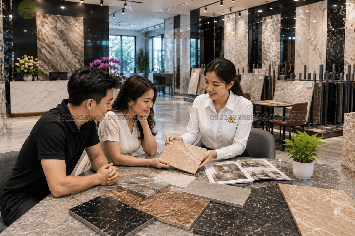 Tư vấn giải pháp tiêu chuẩn thi công đá cầu thang chuyên nghiệp