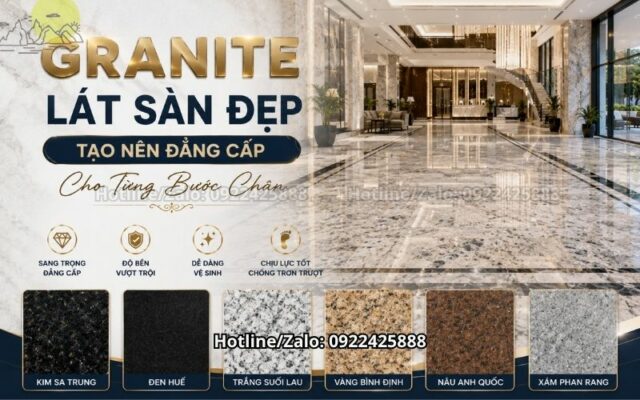 Granite Lát Sàn Đẹp Tạo Nên Đẳng Cấp Cho Từng Bước Chân