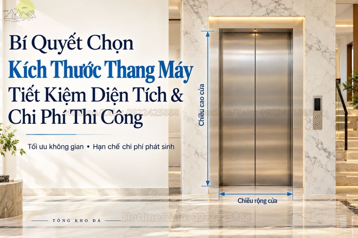 Bí Quyết Chọn Kích Thước Thang Máy Tiết Kiệm Diện Tích & Chi Phí Thi Công