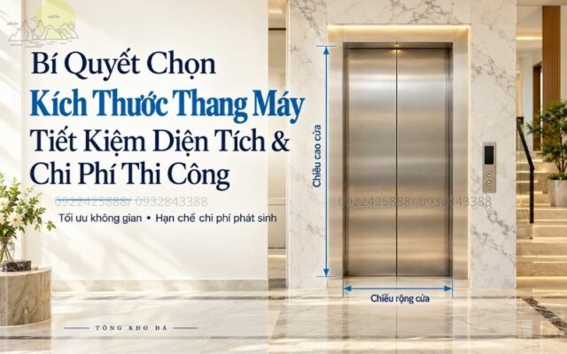 Bí Quyết Chọn Kích Thước Thang Máy Tiết Kiệm Diện Tích & Chi Phí Thi Công